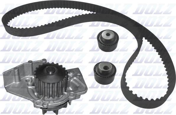 DOLZ KD072 - Water Pump & Timing Belt Set www.parts5.com