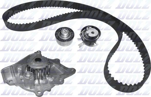 DOLZ KD163 - Water Pump & Timing Belt Set www.parts5.com