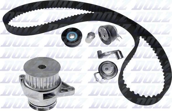 DOLZ KD101 - Water Pump & Timing Belt Set www.parts5.com