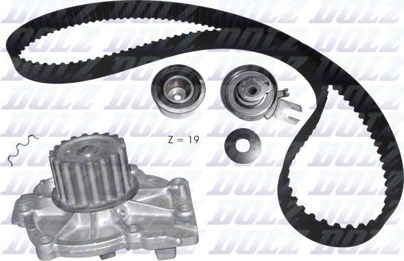 DOLZ KD111 - Water Pump & Timing Belt Set www.parts5.com