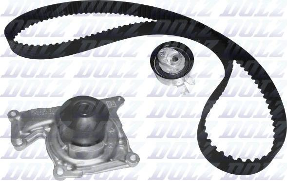 DOLZ KD113 - Set pompa apa + curea dintata www.parts5.com