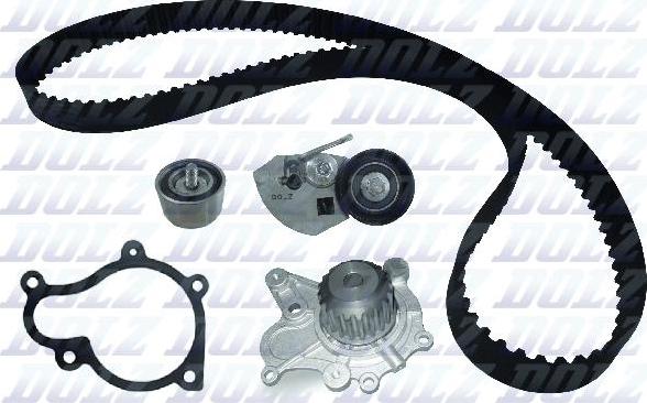 DOLZ KD183 - Set pompa apa + curea dintata www.parts5.com