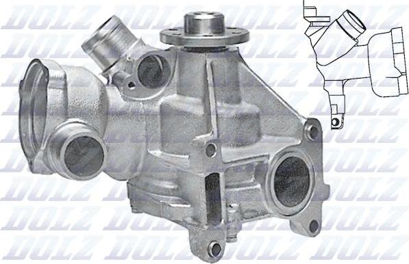 DOLZ M174 - Водна помпа www.parts5.com