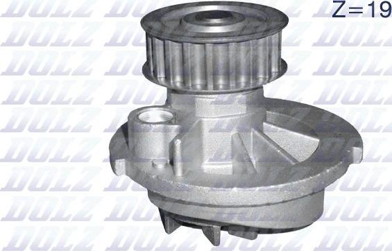 DOLZ O150 - Pompe à eau www.parts5.com