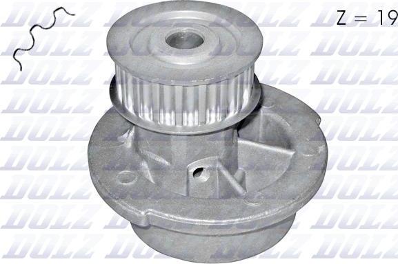 DOLZ O106 - Водяной насос www.parts5.com