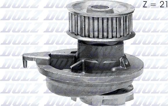 DOLZ O107 - Water Pump www.parts5.com