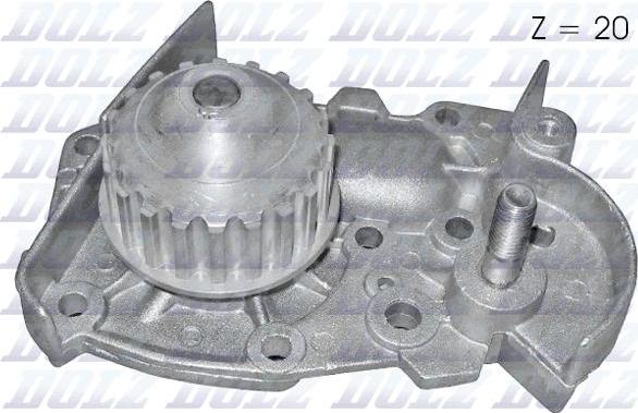 DOLZ R124 - Water Pump www.parts5.com