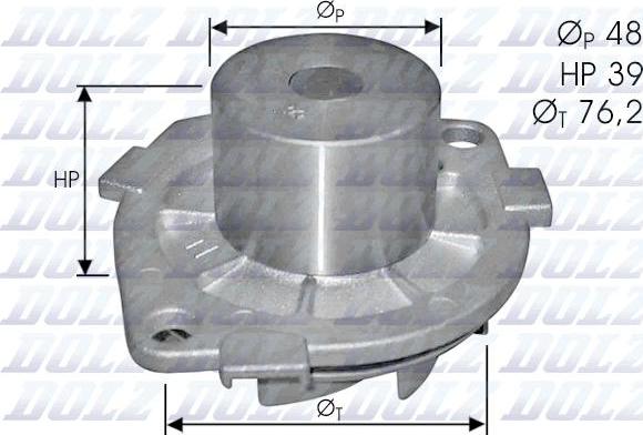 DOLZ S214 - Vodní čerpadlo www.parts5.com