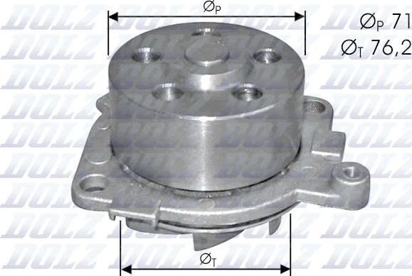 DOLZ S210 - Water Pump www.parts5.com