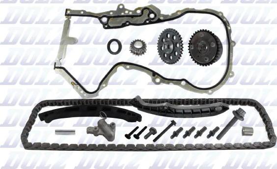 DOLZ SKCA008V - Komplet pogonskog lanca www.parts5.com