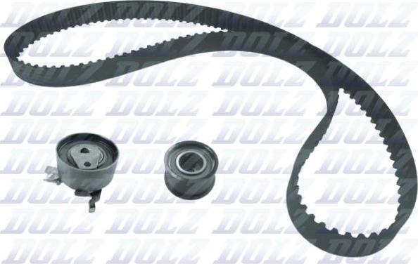 DOLZ SKD068 - Timing Belt Set parts5.com