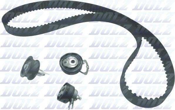 DOLZ SKD080 - Set curea de distributie www.parts5.com