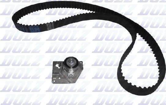 DOLZ SKD027 - Timing Belt Set parts5.com