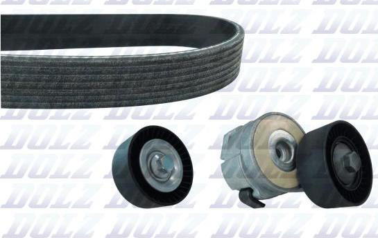 DOLZ SKD199A - Timing Belt Set www.parts5.com