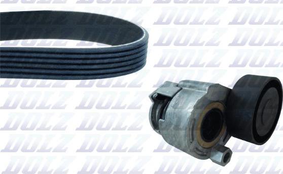 DOLZ SKD196A - Комплект ремня ГРМ www.parts5.com