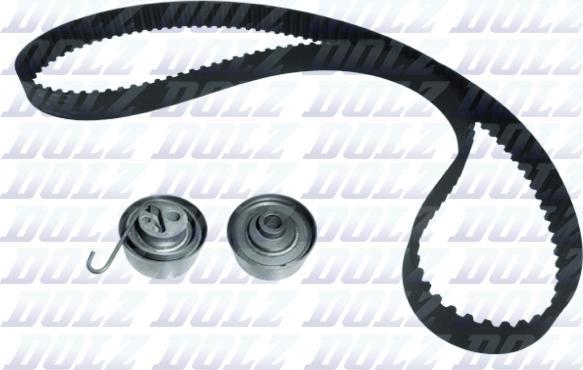 DOLZ SKD137 - Set curea de distributie www.parts5.com