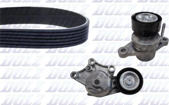 DOLZ SKD204A - Timing Belt Set www.parts5.com