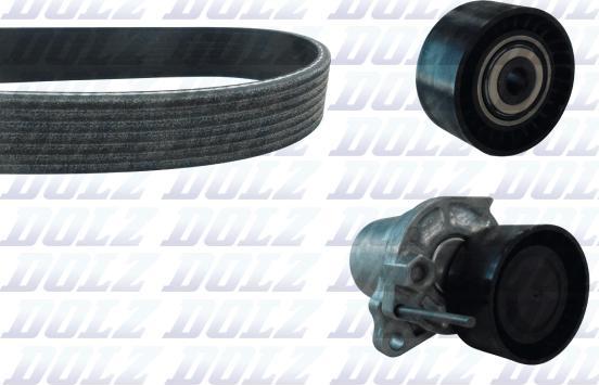 DOLZ SKD200A - Timing Belt Set parts5.com