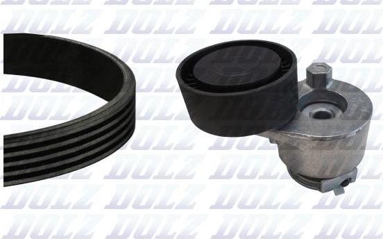 DOLZ SKD216A - Комплект ангренажен ремък www.parts5.com