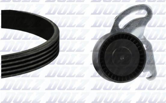 DOLZ SKD221A - Timing Belt Set parts5.com