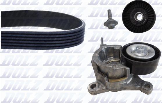 DOLZ SKD223A - Комплект ремня ГРМ www.parts5.com