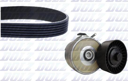 DOLZ SKD227A - Timing Belt Set www.parts5.com