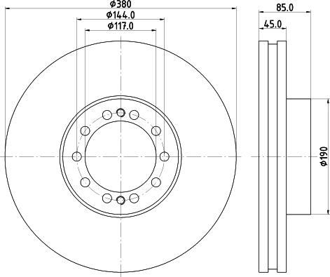 SBP 02-RV026 - Brake Disc www.parts5.com