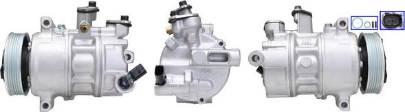 DRI 7005110000 - Compressor, air conditioning www.parts5.com