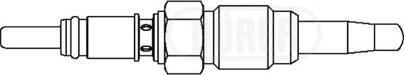 DÜRER DG80760 - Bougie de préchauffage www.parts5.com