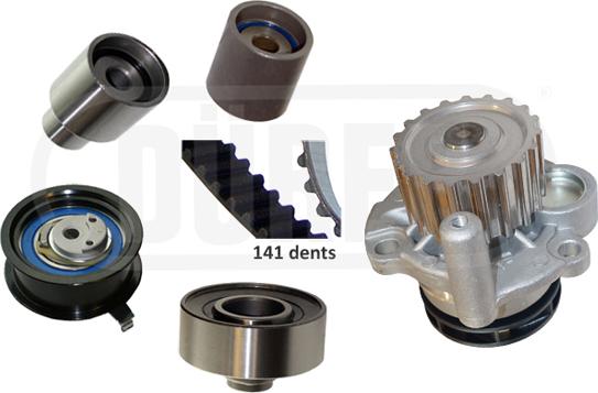 DÜRER PA181142 - Set pompa apa + curea dintata www.parts5.com