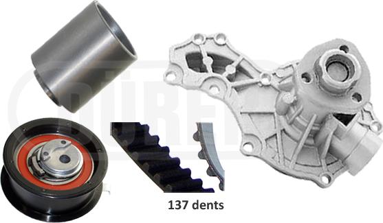 DÜRER PA381132 - Vodní pumpa + sada ozubeného řemene www.parts5.com