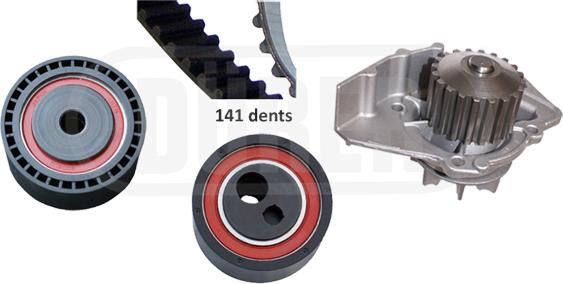 DÜRER PA221082 - Wasserpumpe + Zahnriemensatz www.parts5.com