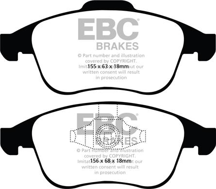 INTERBRAKE PD3241 - Brake Pad Set, disc brake parts5.com