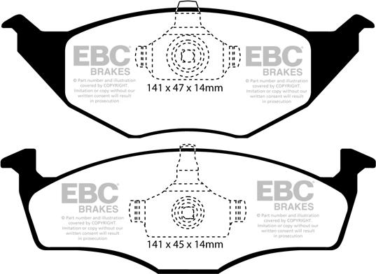 KRAFT AUTOMOTIVE 6000410 - Brake Pad Set, disc brake www.parts5.com