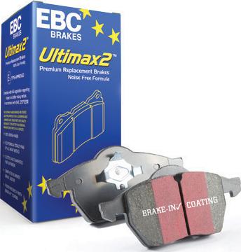 EBC Brakes DP680 - Fren balata seti, diskli fren www.parts5.com