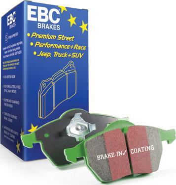 EBC Brakes DP2680 - Juego de pastillas de freno www.parts5.com