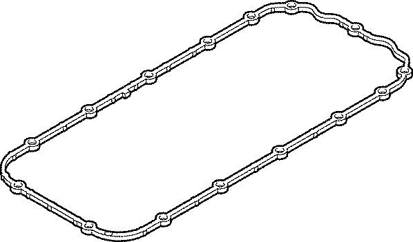 Elring 409.880 - Gasket, oil sump www.parts5.com