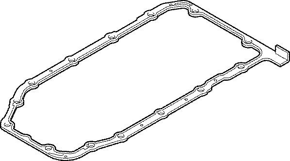 Elring 410.050 - Gasket, oil sump www.parts5.com