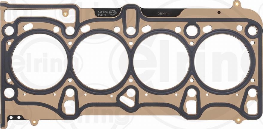 Elring 568.080 - Gasket, cylinder head www.parts5.com