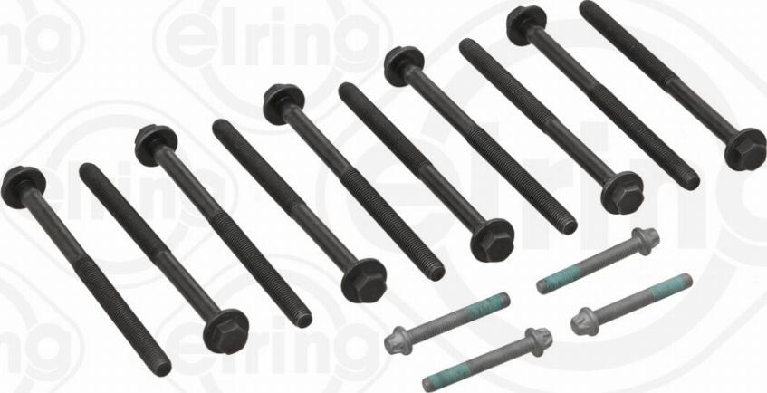 Elring 509.710 - Bolt Kit, cylinder head parts5.com