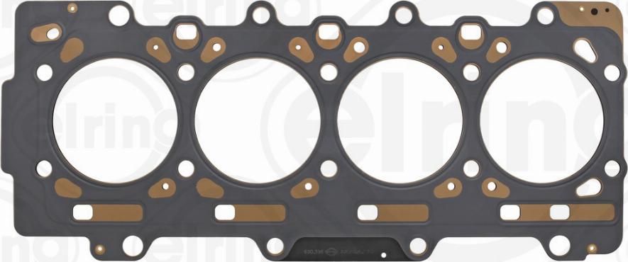 Elring 690.396 - Gasket, cylinder head www.parts5.com