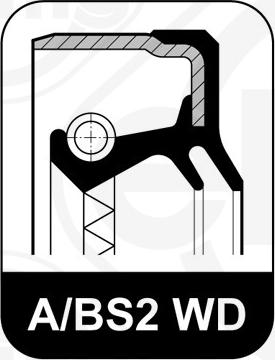 Elring 451.120 - Shaft Seal, transfer case www.parts5.com