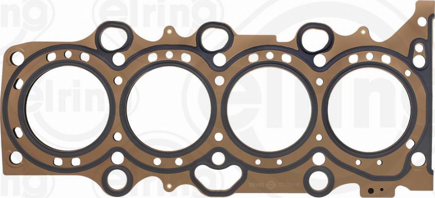 Elring 198.680 - Gasket, cylinder head www.parts5.com