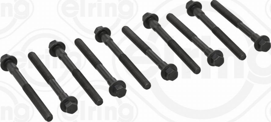 Elring 802.910 - Bolt Kit, cylinder head www.parts5.com