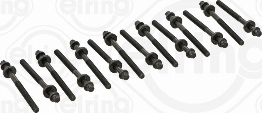 Elring 802.801 - Zestaw śrub głowicy cylindrów www.parts5.com