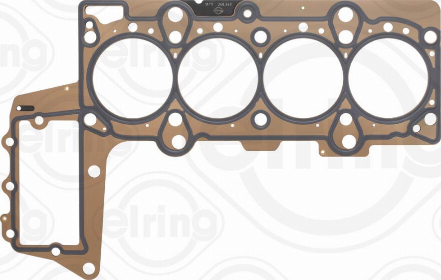 Elring 268.340 - Uszczelka, głowica cylindrów www.parts5.com