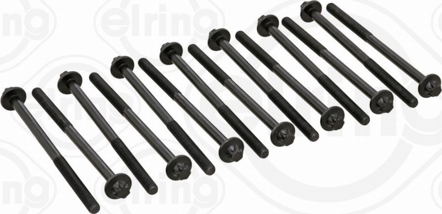 Elring 233.380 - Bolt Kit, cylinder head www.parts5.com