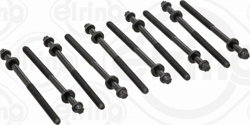 Elring 758.400 - Bolt Kit, cylinder head parts5.com