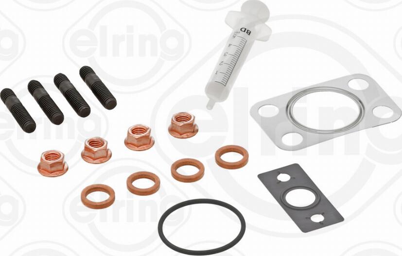 Elring 714.600 - Установочный комплект, турбокомпрессор www.parts5.com