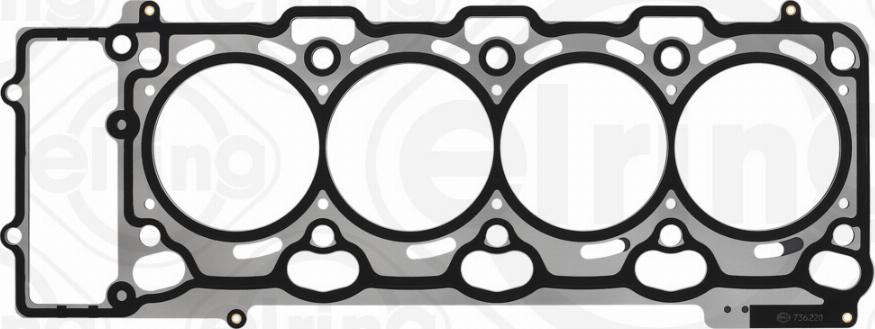 Elring 736.220 - Gasket, cylinder head www.parts5.com